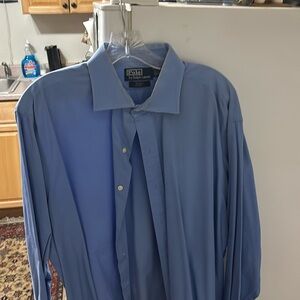 Polo Ralph Lauren dress shirt 17. 1/2 36-37 like new dry cleaned beautiful